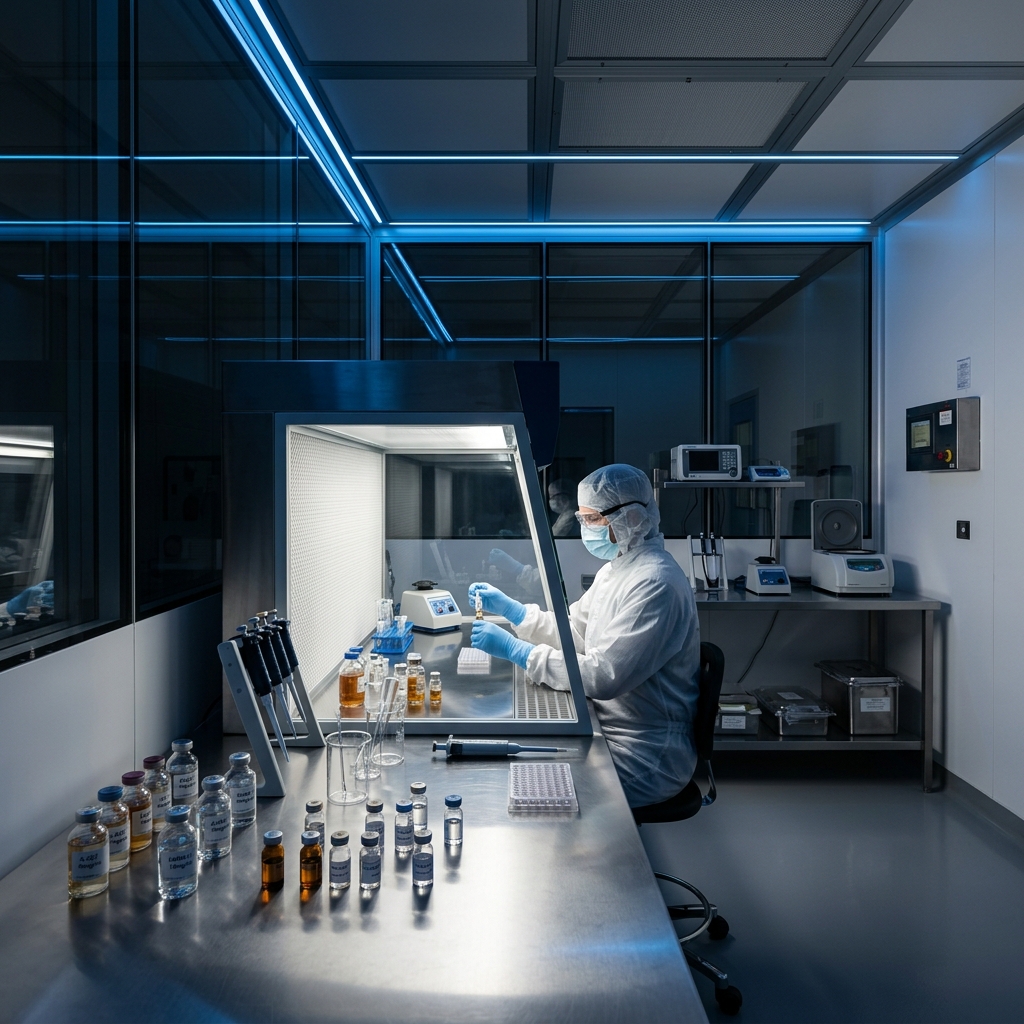 Analysis in the laboratory